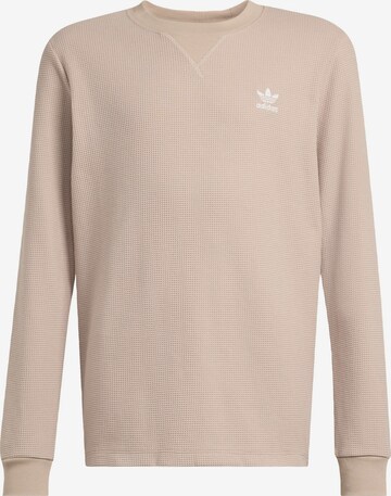 T-Shirt ADIDAS ORIGINALS en beige : devant