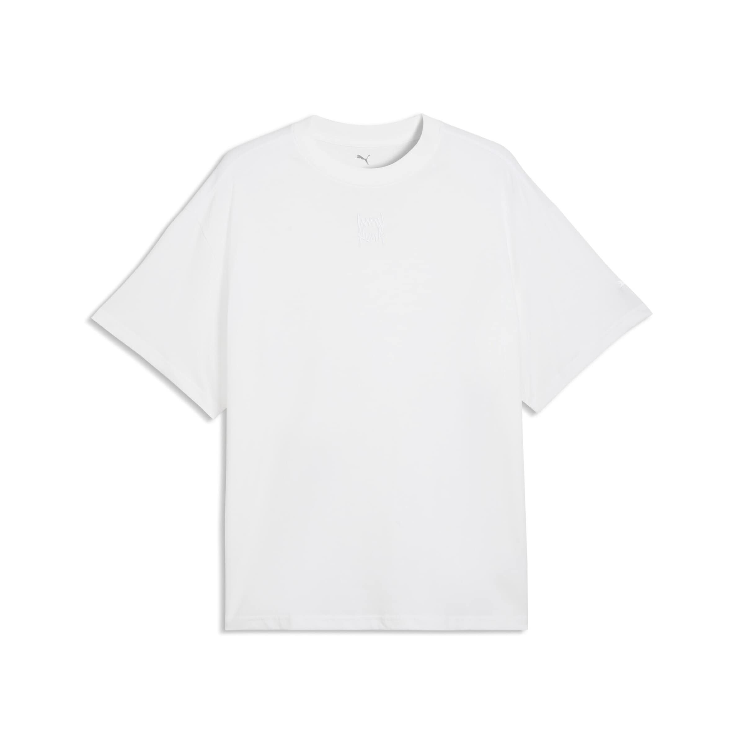 PUMA Performance Shirt in White: front