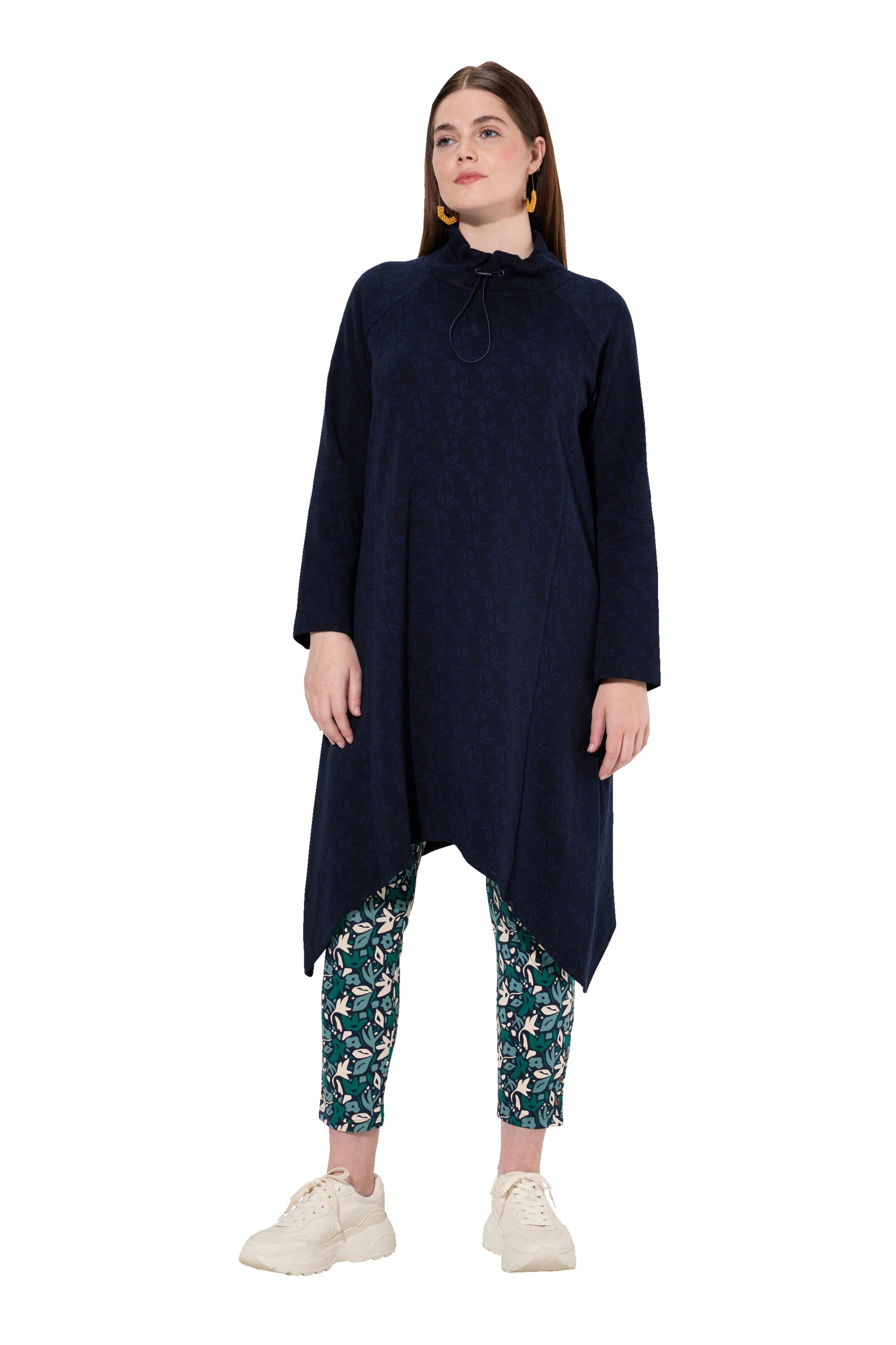 Ulla Popken Dress in Blue: front