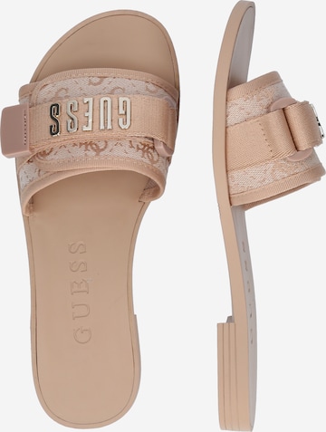 GUESS - Sapato aberto 'ELYZE3' em rosa