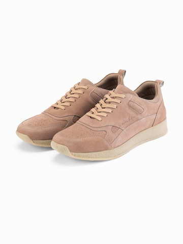Ombre Platform trainers in Beige