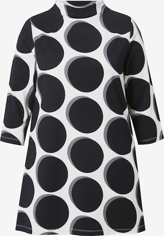 Ulla Popken Sweatshirt in Grau: Vorderseite