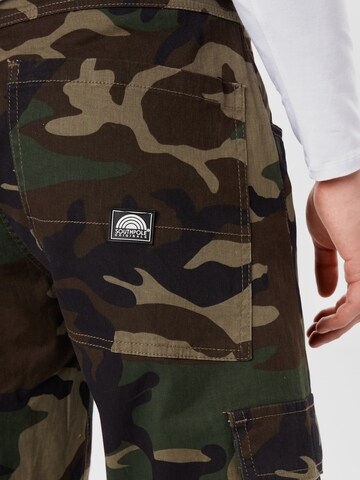 SOUTHPOLE Tapered Cargo trousers in Brown