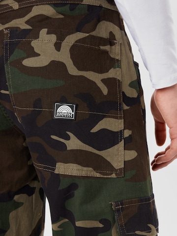 SOUTHPOLE Tapered Cargohose in Braun