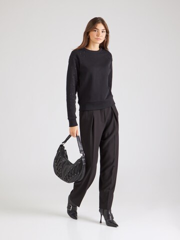 Herrlicher Sweatshirt 'Coralia' in Black
