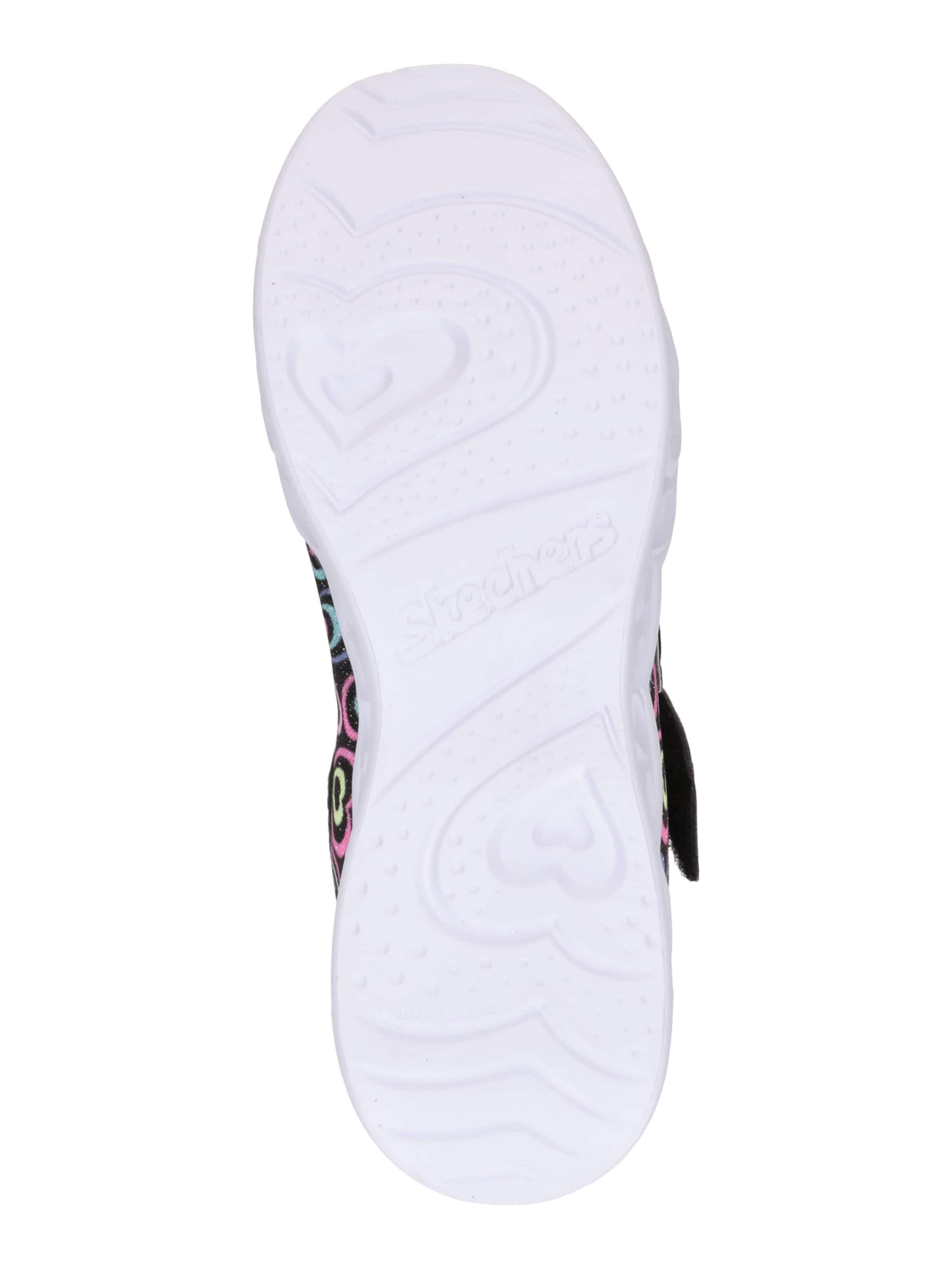 Sneaker 'HEART LIGHTS - BOOGIE LOVE' di SKECHERS in nero