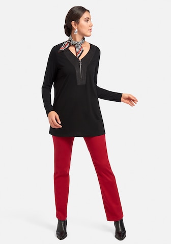 Emilia Lay Langarmshirt in Schwarz