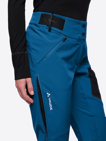 VAUDE Regular Outdoorbroek 'Larice IV' in Blauw