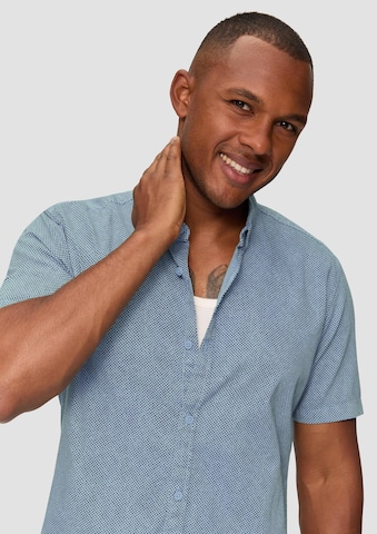 Coupe regular Chemise QS en bleu