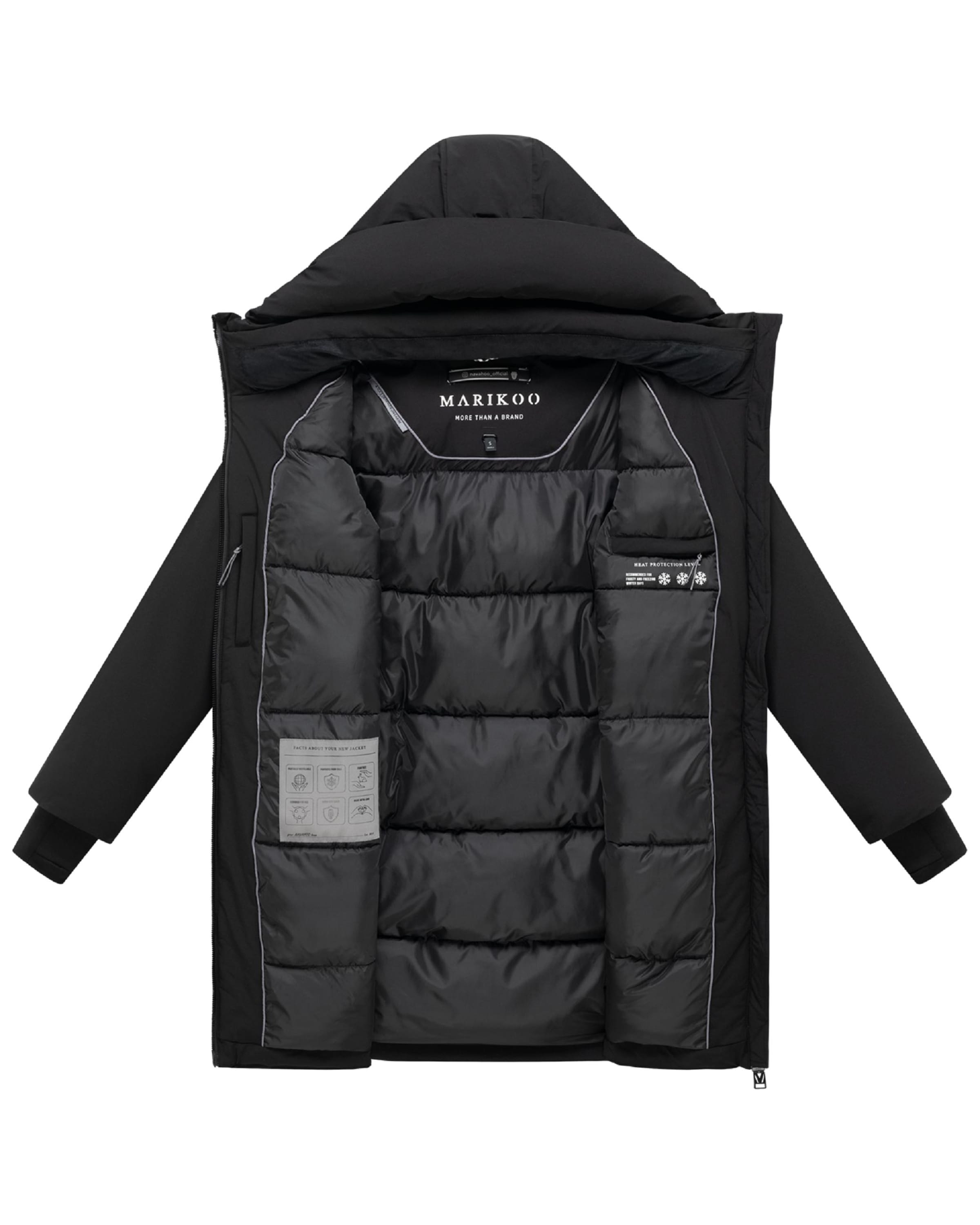 Cappotto funzionale di MARIKOO in nero