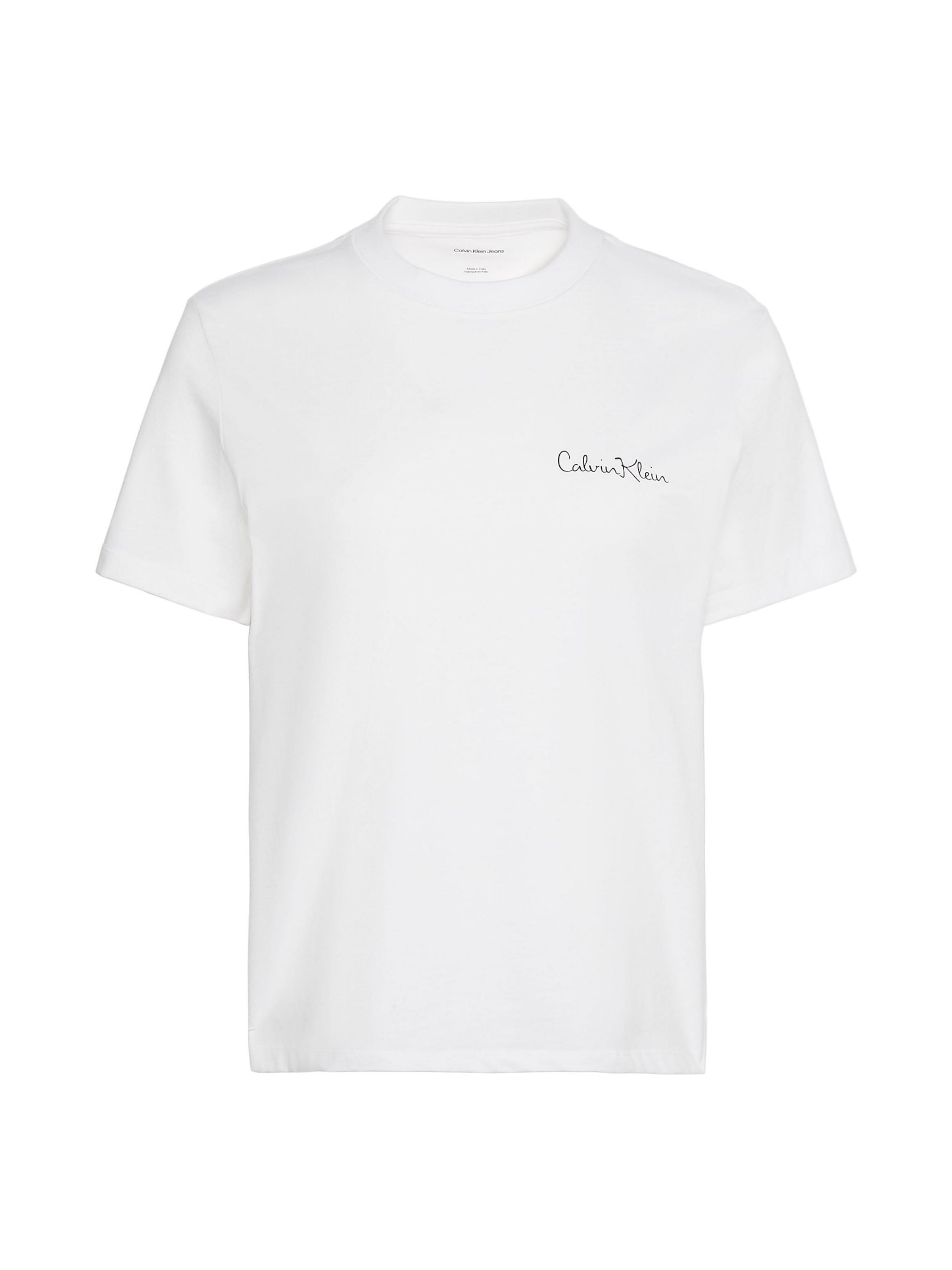 Calvin Klein Shirt 'Classic' in Wit: voorkant