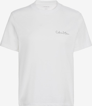 Calvin Klein T-Shirt 'Classic' in Weiß: Vorderseite