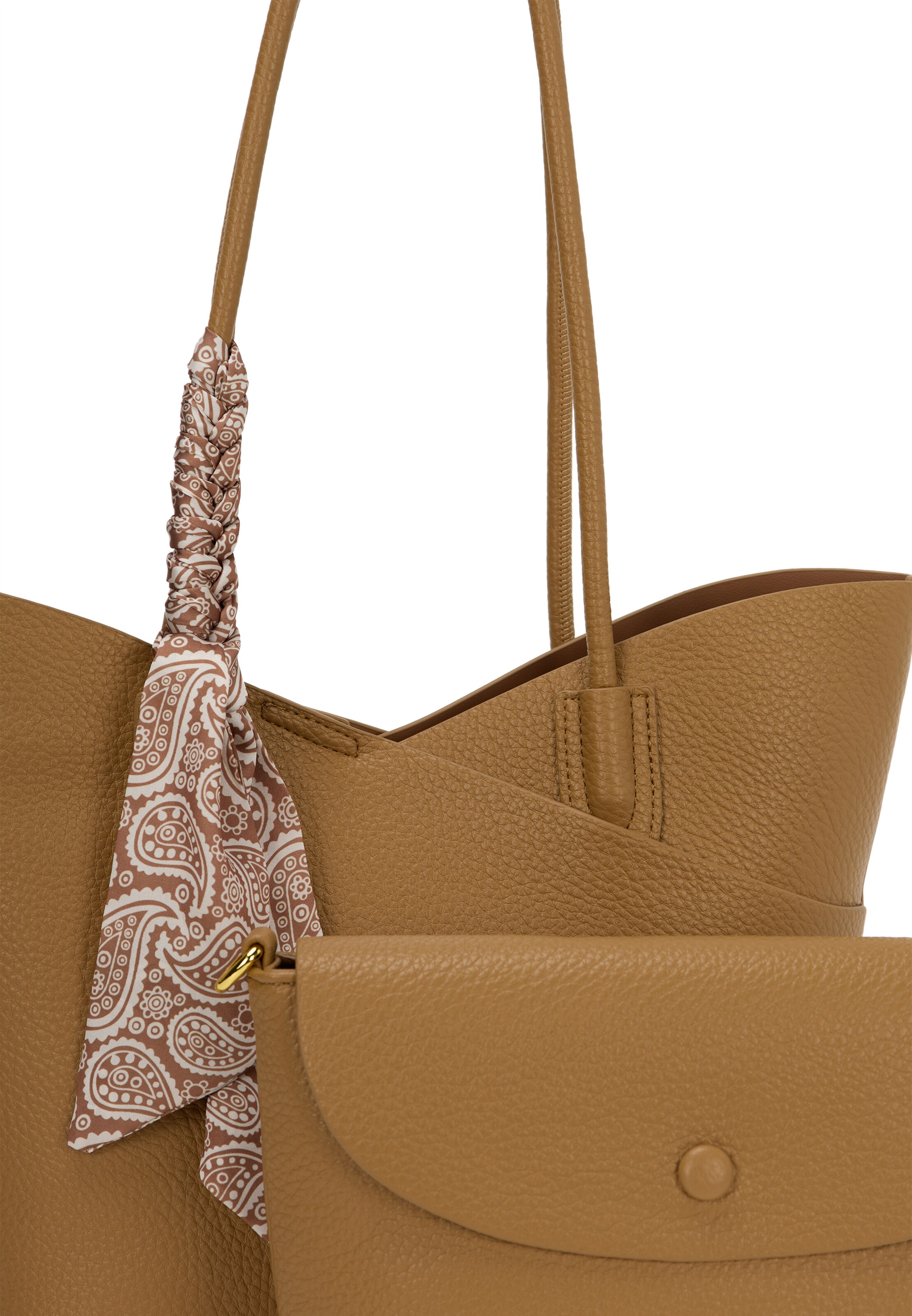 brūns Usha "Shopper" tipa soma