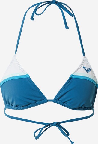 ROXY Triangel Bikinitop in Blauw: voorkant
