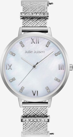 Julie Julsen Analog Watch in Silver: front