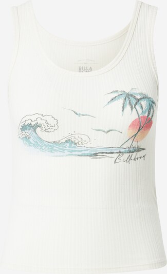 BILLABONG Sporttop in opal / oliv / orange / lachs / weiß, Produktansicht
