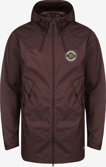 NIKE Outdoorjacke in aubergine / schwarz, Produktansicht