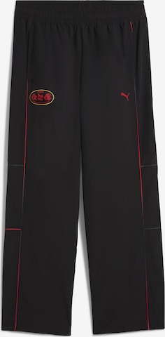 PUMA Sportbroek 'PUMA x SONIC THE HEDGEHOG' in Zwart: voorkant