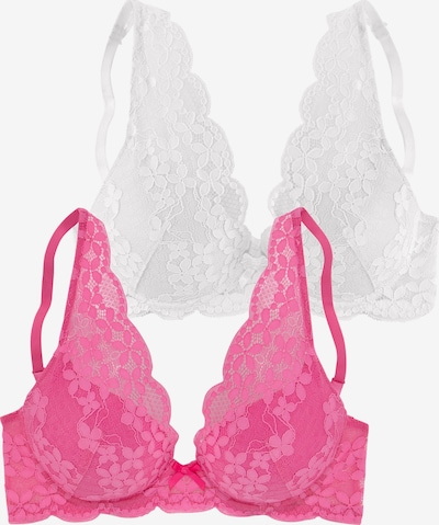 PETITE FLEUR Podprsenka ve velikosti 75/C - pink / bílá, Produkt
