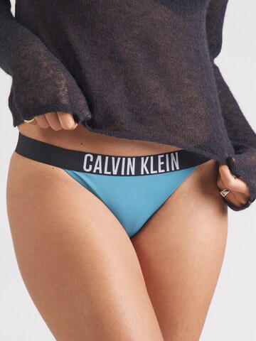 Pantaloncini per bikini di Calvin Klein Swimwear in blu: frontale