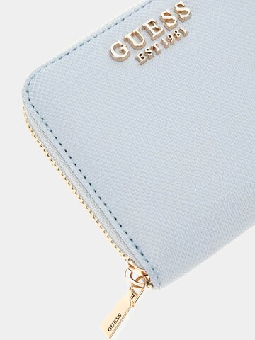 GUESS Portemonnaie 'Laurel' in Blau