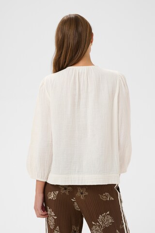 SAINT TROPEZ - Blusa 'SZRoberta' em branco