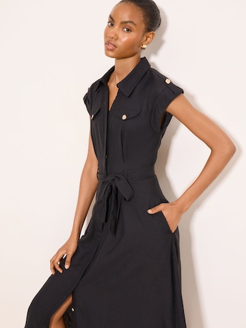 Robe-chemise Lipsy en noir
