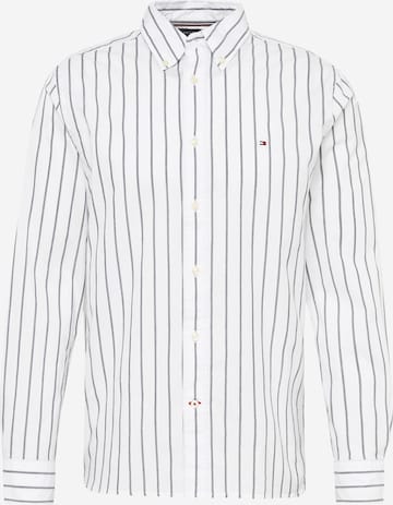 TOMMY HILFIGER Button Up Shirt in White: front