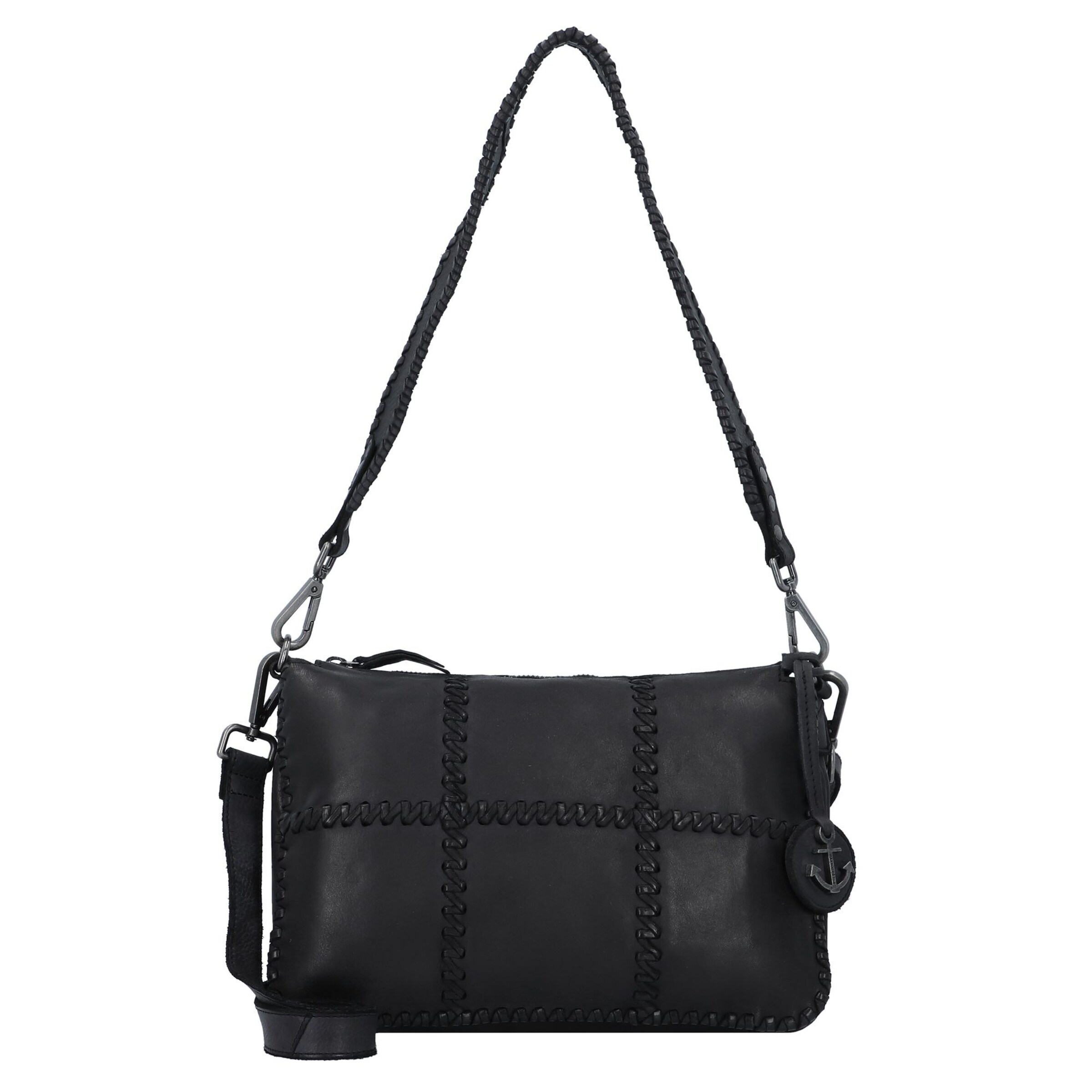 Harbour 2nd Schultertasche 'Fashion Lights Cyrene' in Schwarz: Vorderseite