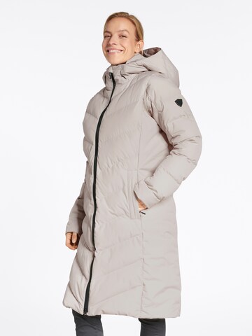 ZIENER Outdoor Coat 'TELSE' in Beige