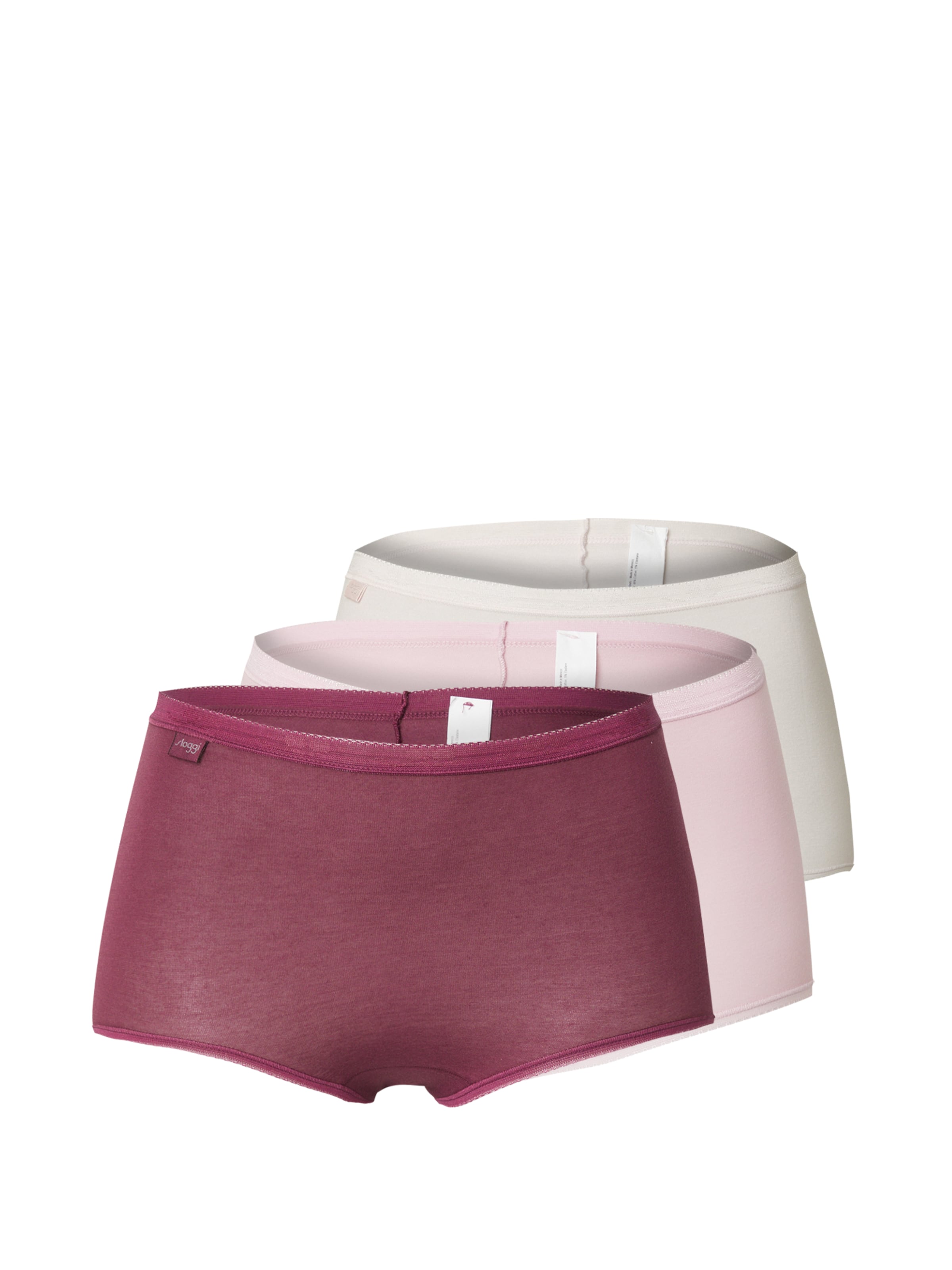 Chiloți 'Basic+' de la SLOGGI pe bej: față