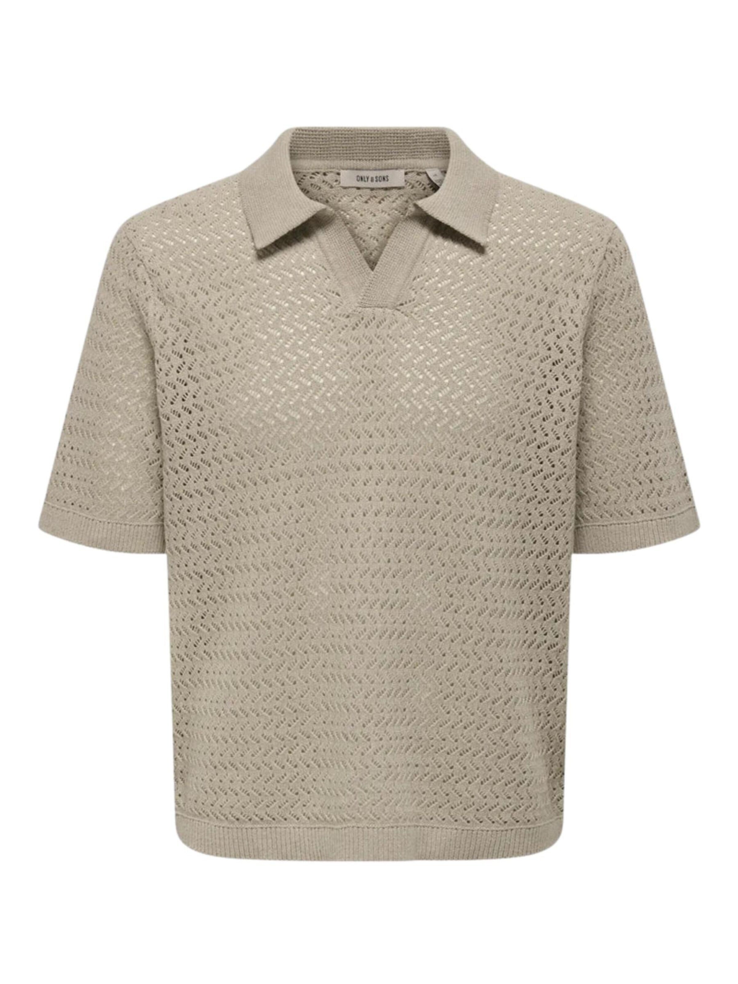 Only & Sons Bluser & t-shirts i XL i beige, Produktvisning