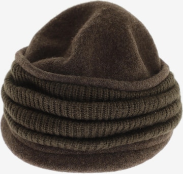 Seeberger Hat & Cap in One size in Brown: front