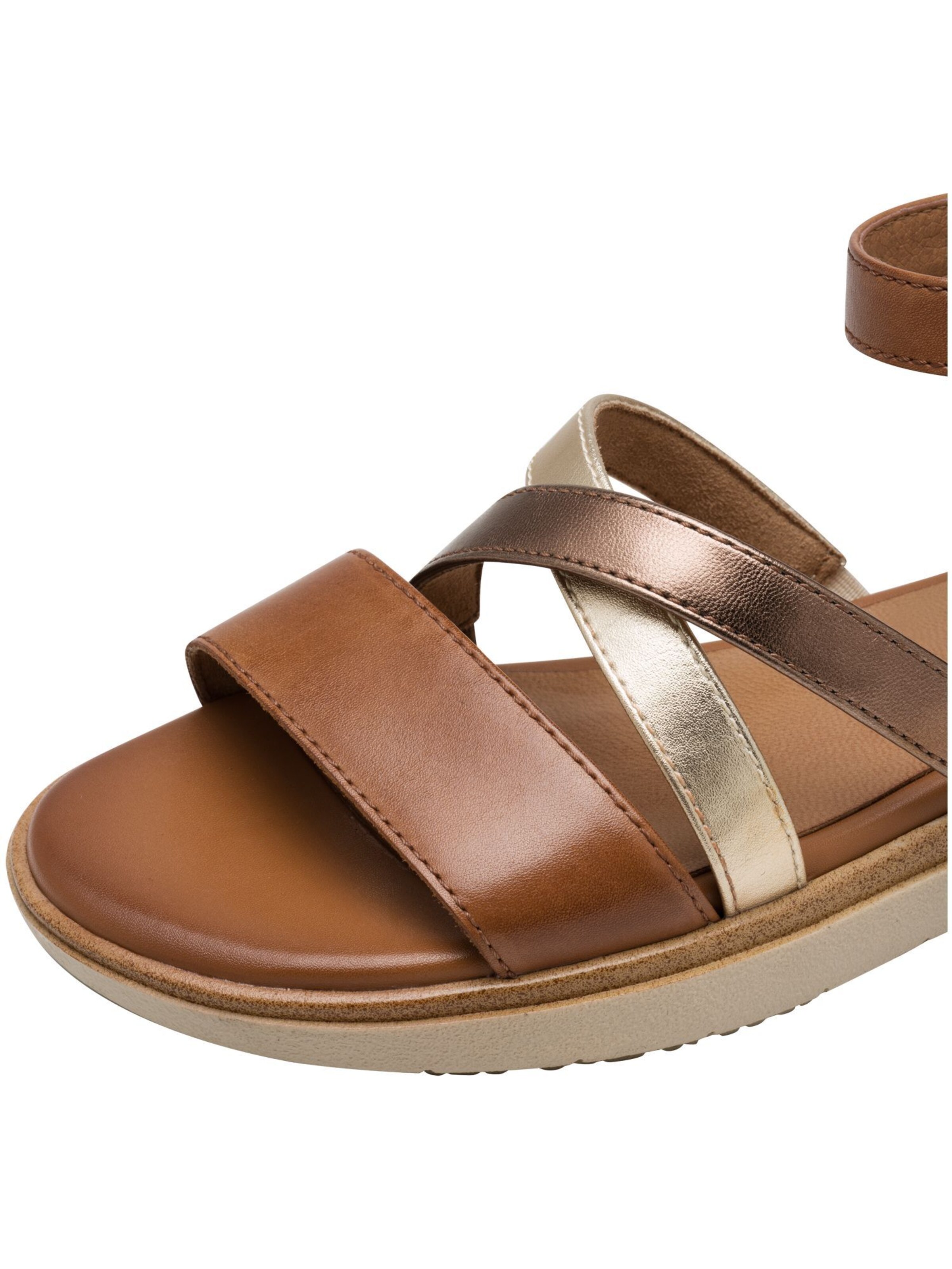 Sandales à lanières 'Comfort' Tamaris en marron