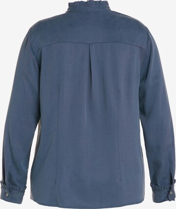 Ulla Popken Bluse in Blau