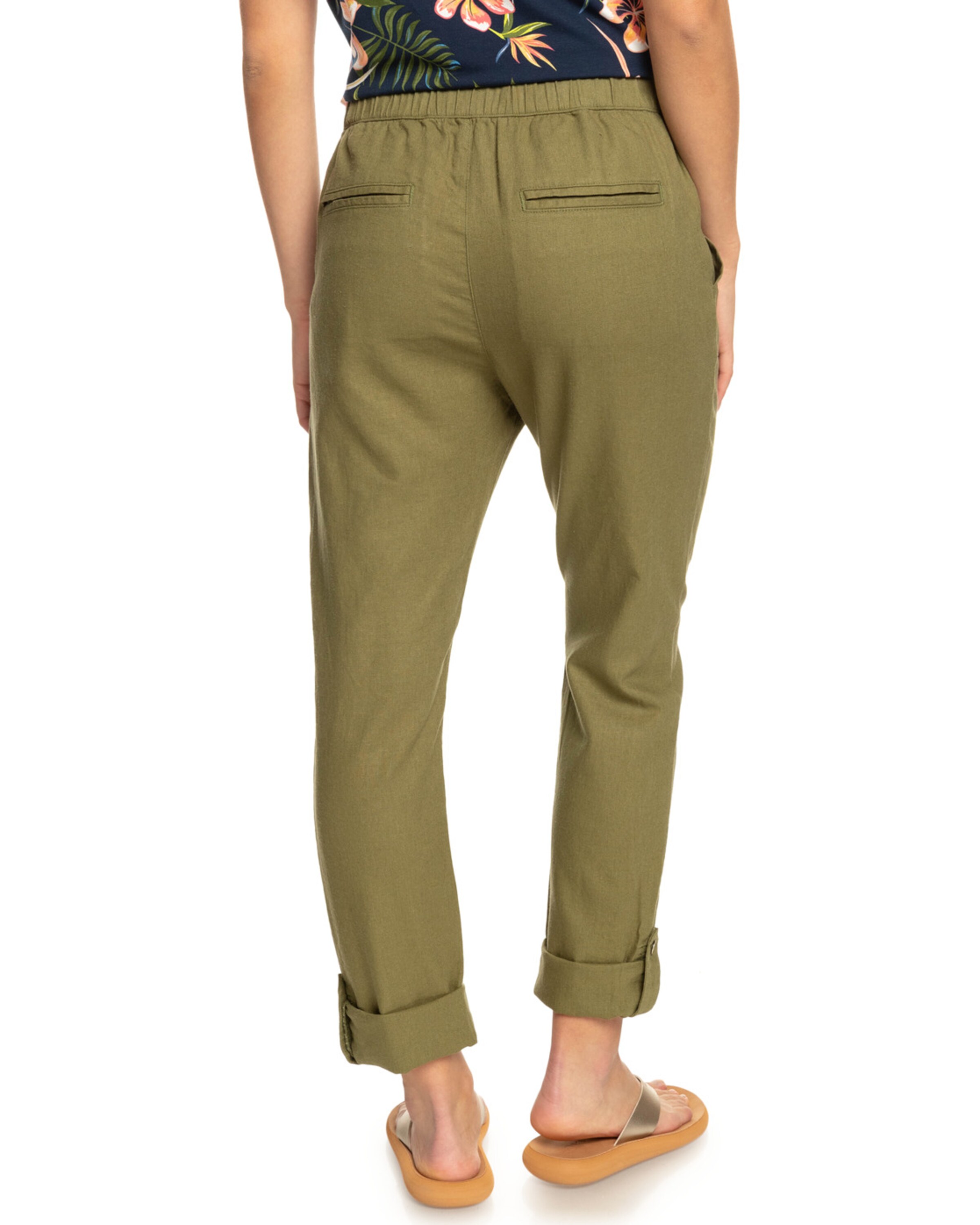 Regular Pantalon 'On The Seashore' ROXY en vert