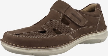 JOSEF SEIBEL Instappers ' New Anvers 81 ' in Bruin: voorkant