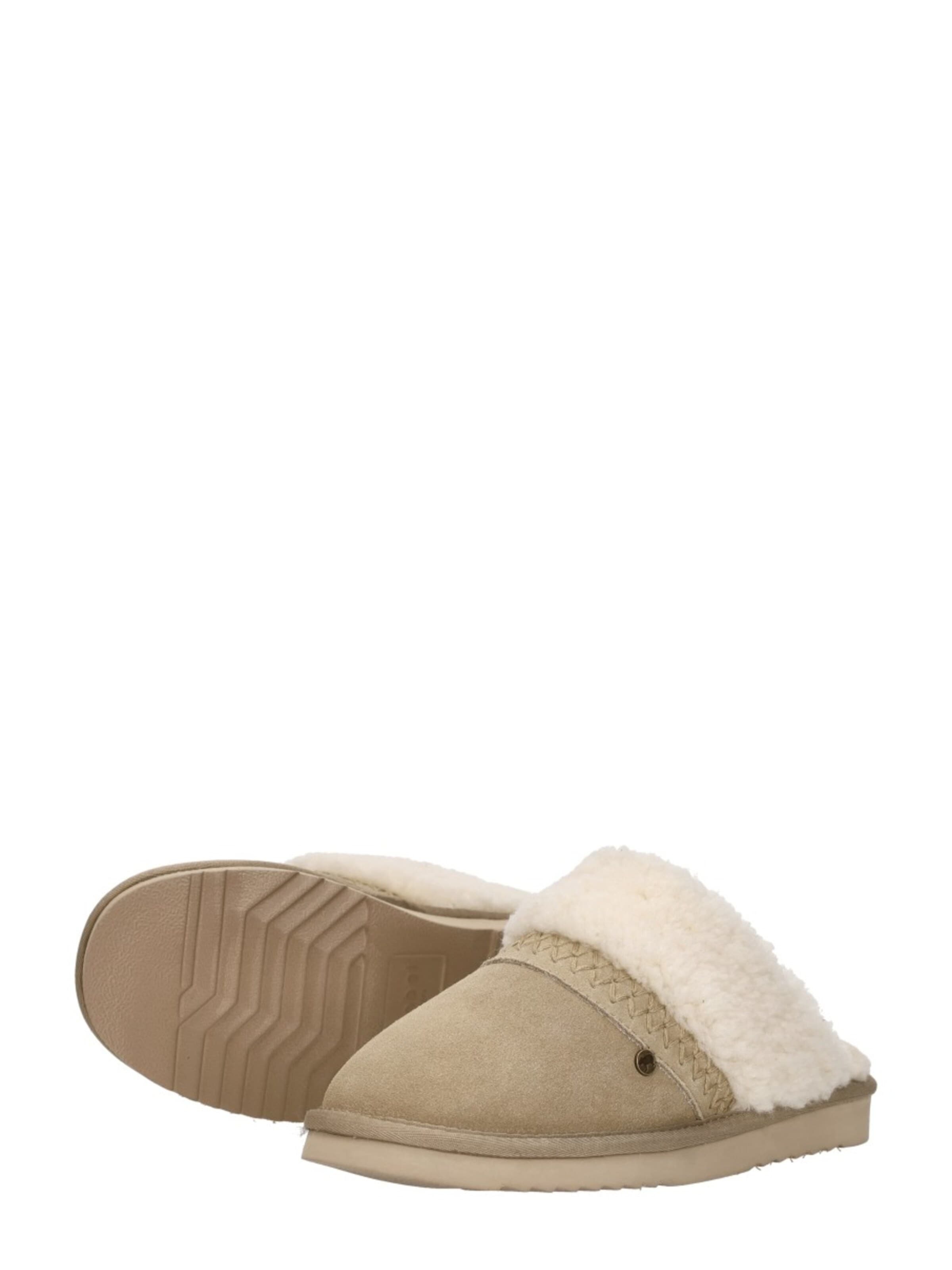 Warmbat Huisschoenen 'Nhill' in Beige