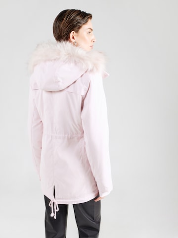 HOLLISTER Zimní parka – pink