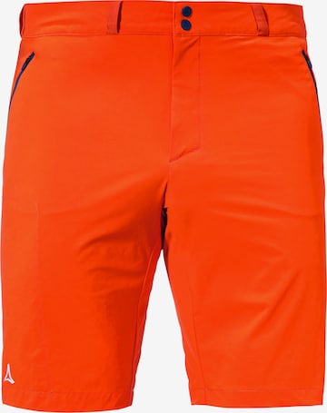 Schöffel - Calças outdoor 'Hestad' em laranja: frente