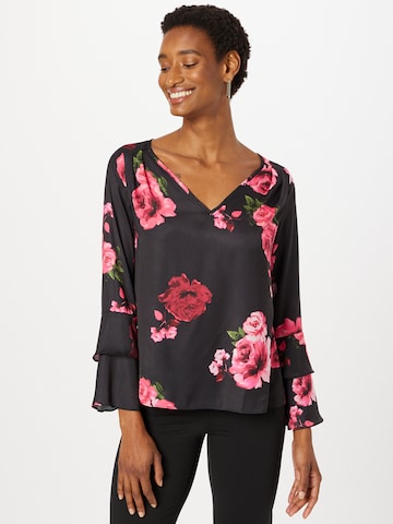 Wallis Blouse in Black: front