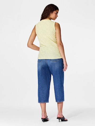 PIECES Blouse 'PCAllo' in Geel