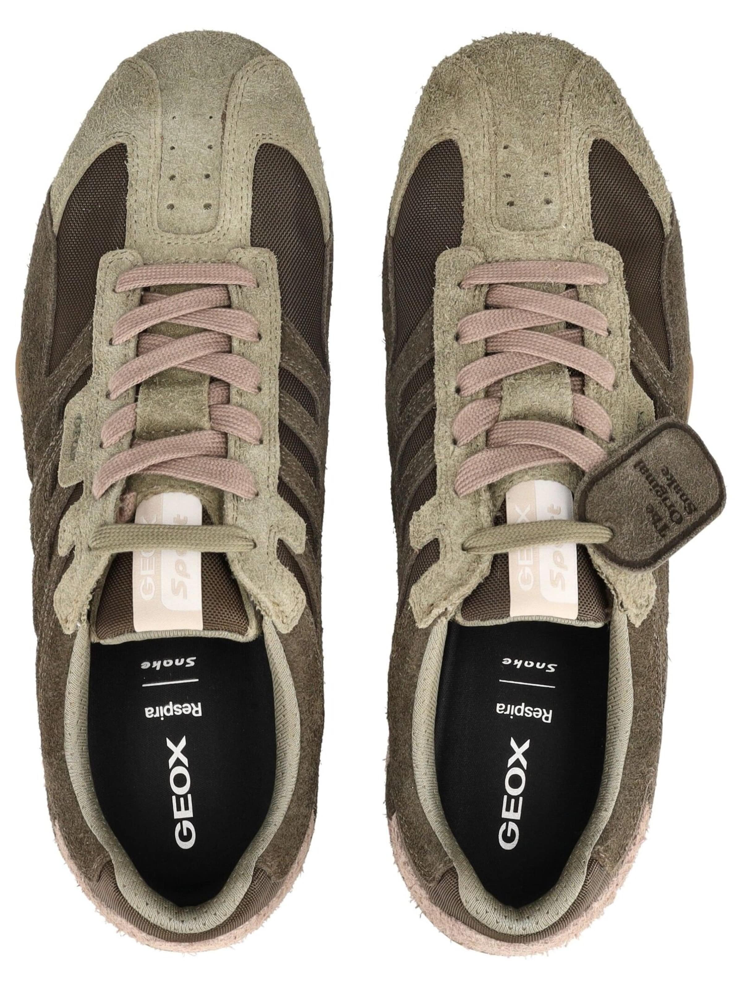 GEOX Platform trainers 'Snake' in Green