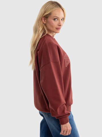 BIG STAR Sweatshirt ' RUBEKA ' in Rood