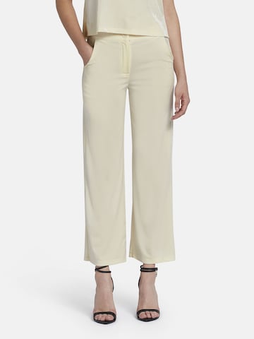 Regular Pantalon chino 'RIMBIO' Nicowa en beige : devant