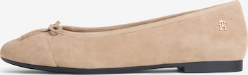 ruda TOMMY HILFIGER Balerinos: priekis