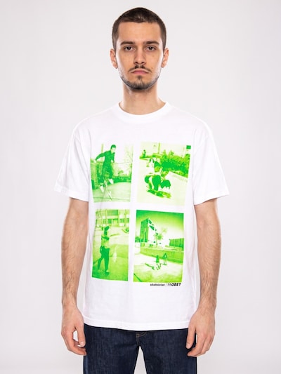 Obey Shirt 'Skateistan / Child Photo Tee White' in S in de kleur Wit, Productweergave