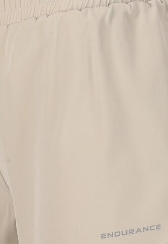ENDURANCE Regular Sportbroek 'Val' in Beige