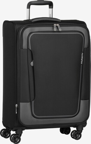 American Tourister Cart 'Pulsonic Spinner 68 EXP' in Black: front