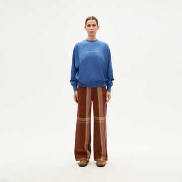 Thinking MU Sweatshirt 'HERE COMES THE SUN' in Blue